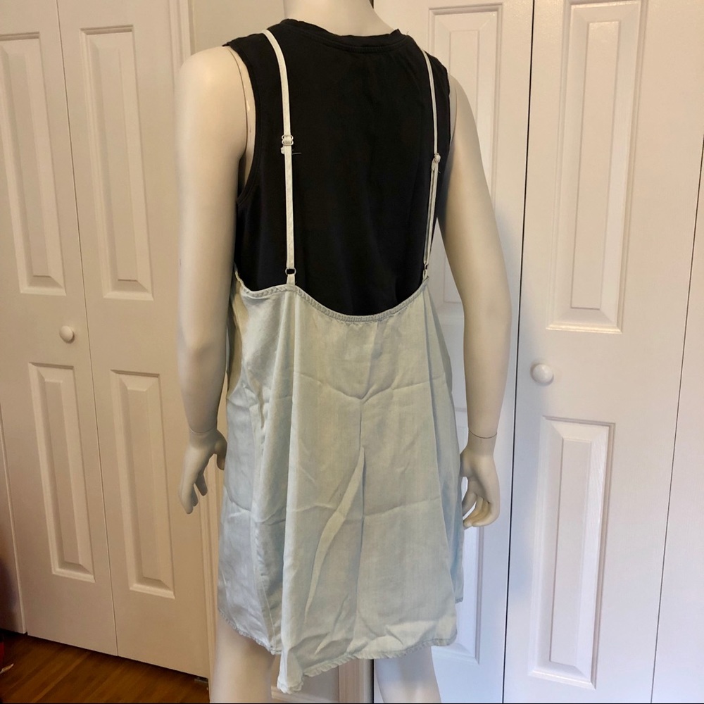 Blue denim dress - Picture 3 of 5